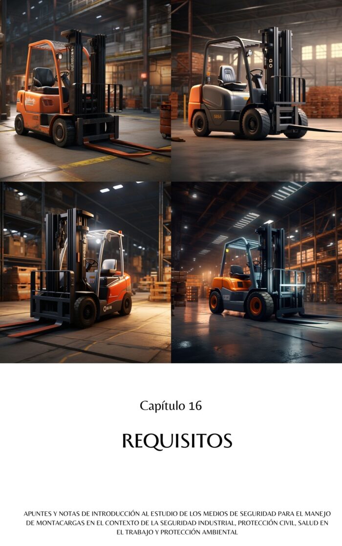 Medios de Seguridad para el Manejo de Montacargas