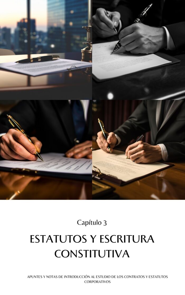 Contratos y Estatutos Corporativos