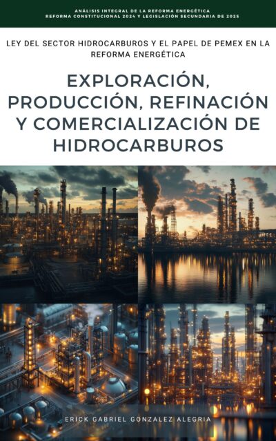 📙 Ley del Sector Hidrocarburos y el Papel de Pemex en la Reforma Energética: Exploración, producción, refinación y comercialización de hidrocarburos 🛢️