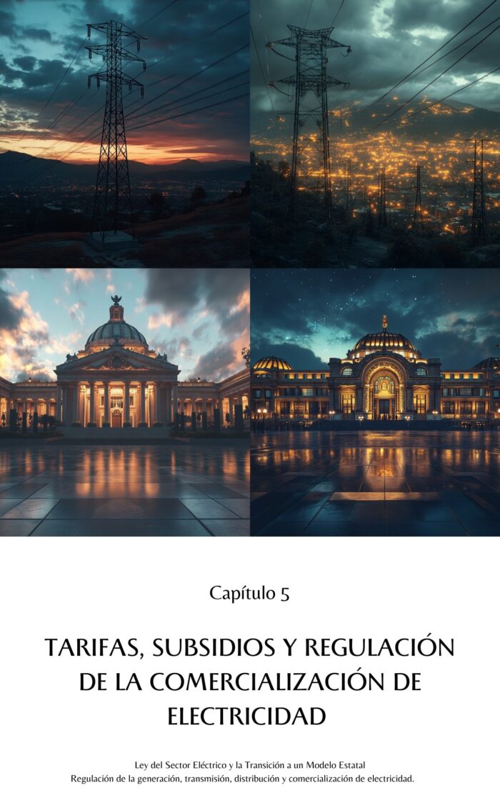 📕 Ley del Sector Eléctrico y la Transición a un Modelo Estatal: Regulación de la generación, transmisión, distribución y comercialización de electricidad ⚡🏗️