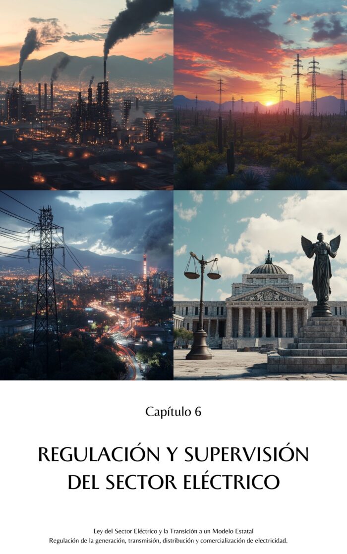 📕 Ley del Sector Eléctrico y la Transición a un Modelo Estatal: Regulación de la generación, transmisión, distribución y comercialización de electricidad ⚡🏗️