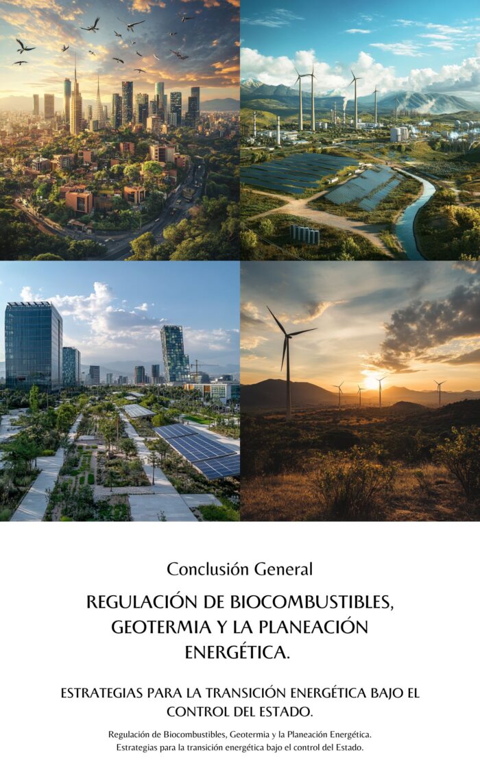 📒 Regulación de Biocombustibles, Geotermia y la Planeación Energética: Estrategias para la transición energética bajo el control del Estado 🌱⚡🏛️