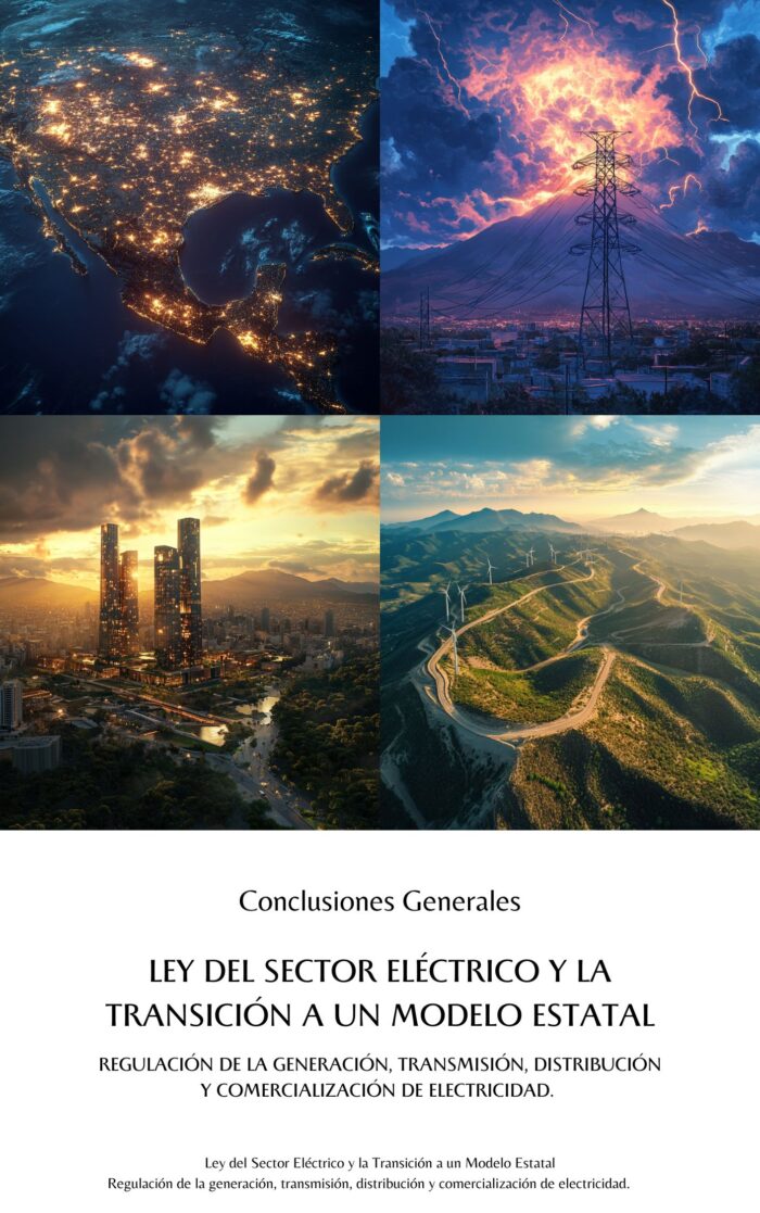 📕 Ley del Sector Eléctrico y la Transición a un Modelo Estatal: Regulación de la generación, transmisión, distribución y comercialización de electricidad ⚡🏗️